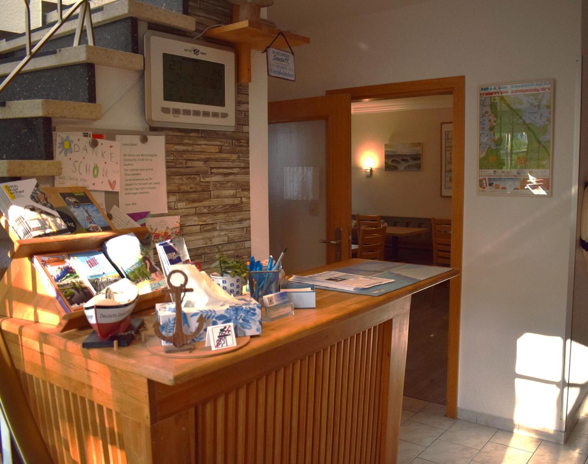 Hotel Haus Am Meer Бюзум Экстерьер фото